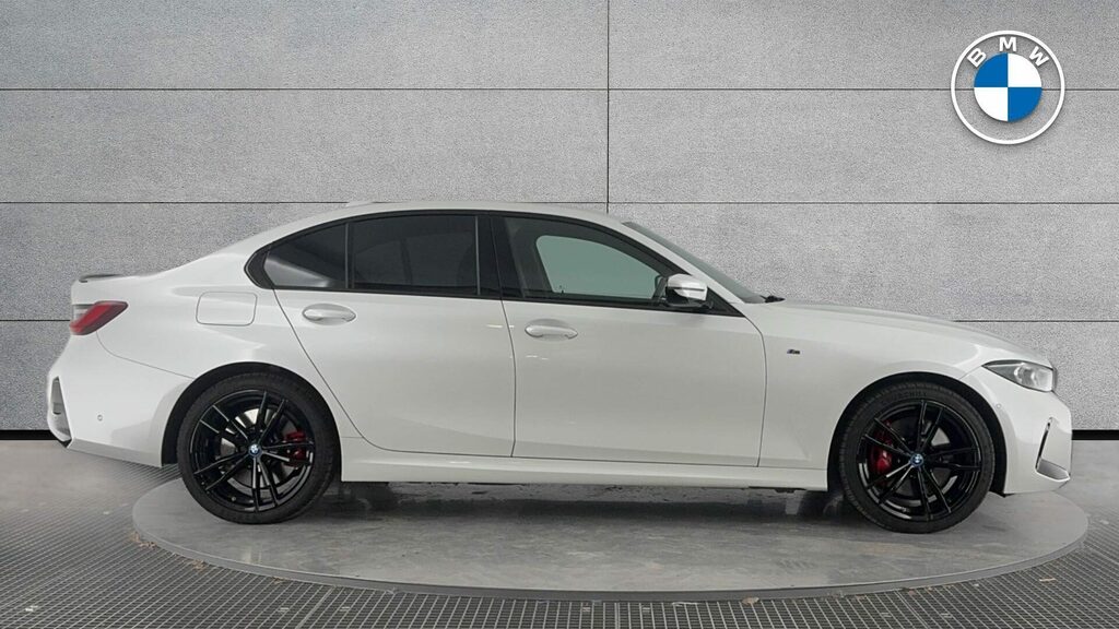BMW 3 Series Saloon White #3