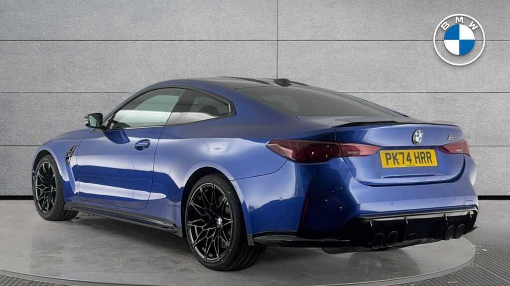 BMW M4 Coupe PK74HRR Blue #2