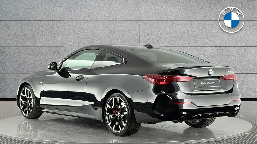 BMW 4 Series Coupe Blue #3