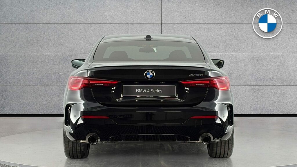BMW 4 Series Coupe Blue #4