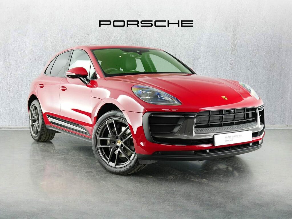 Porsche Macan Petrol Red
