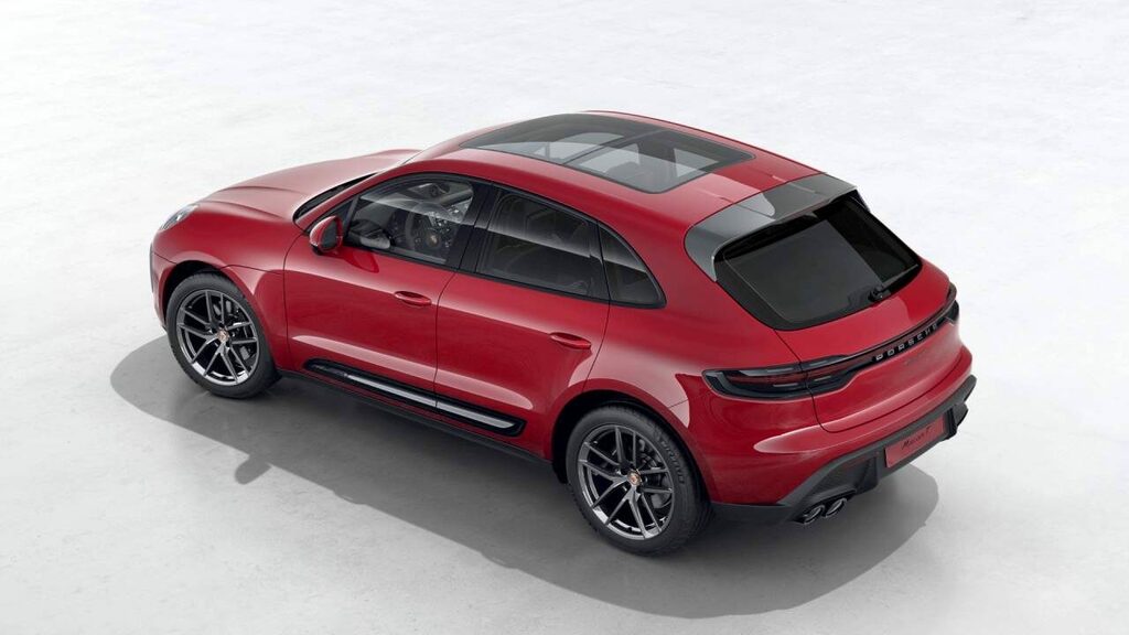 Porsche Macan Petrol Red #4