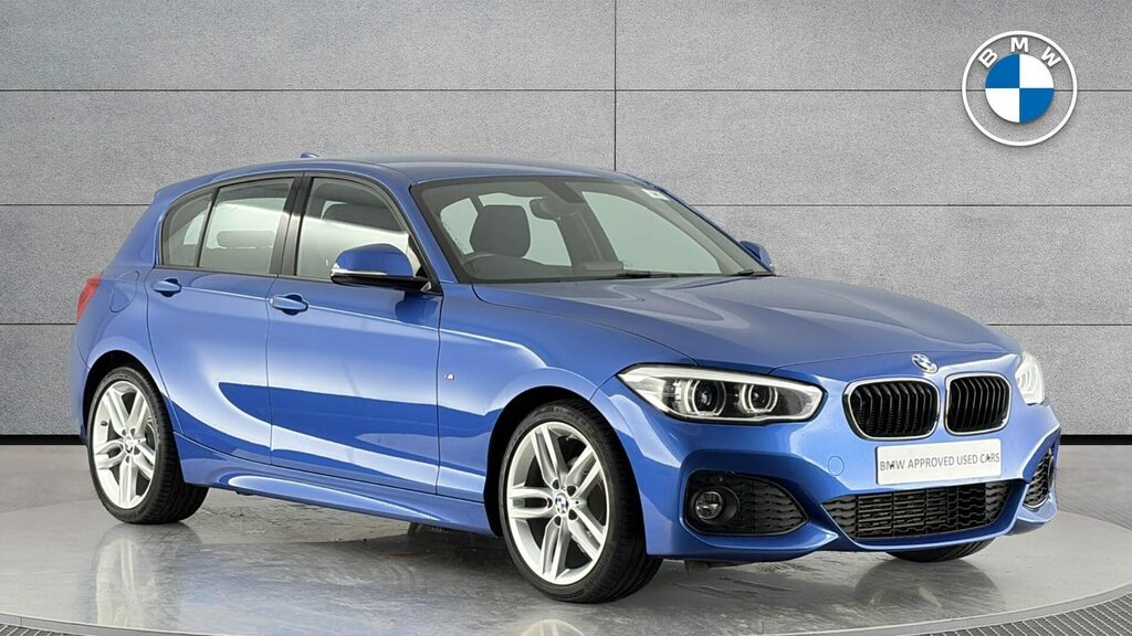 BMW 1 Series Sports PL17XGF Blue