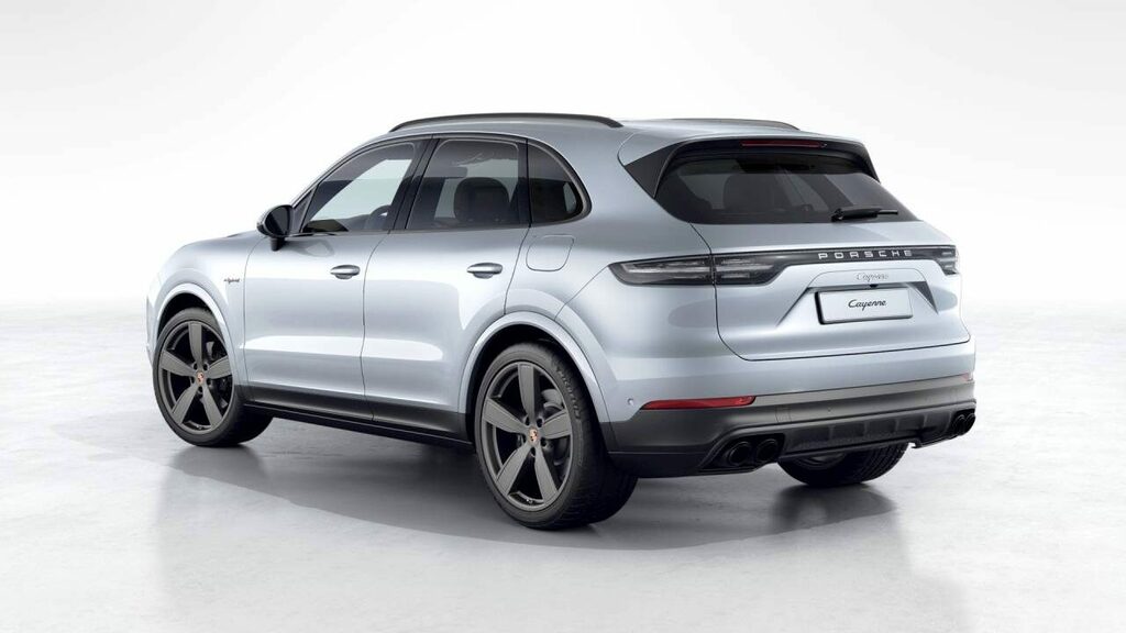 Porsche Cayenne Hybrid Silver #3