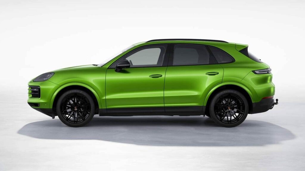 Porsche Cayenne Petrol Green #2