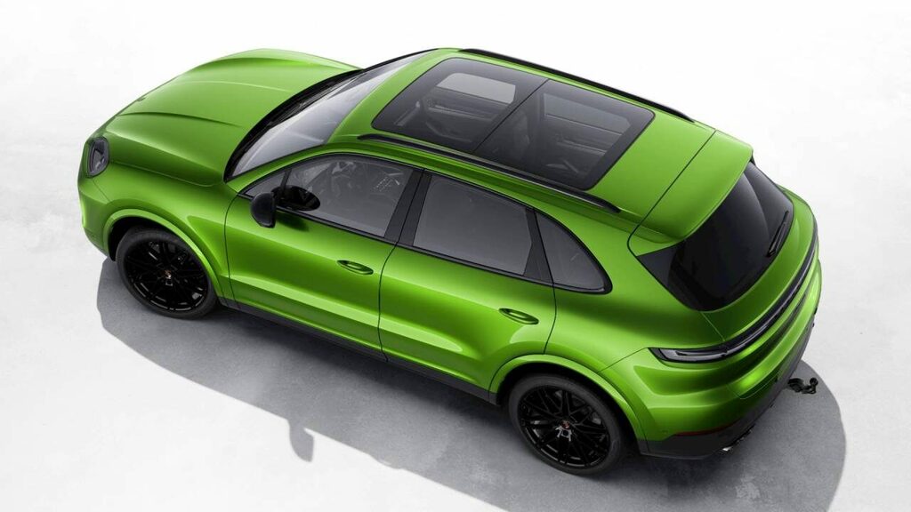 Porsche Cayenne Petrol Green #4