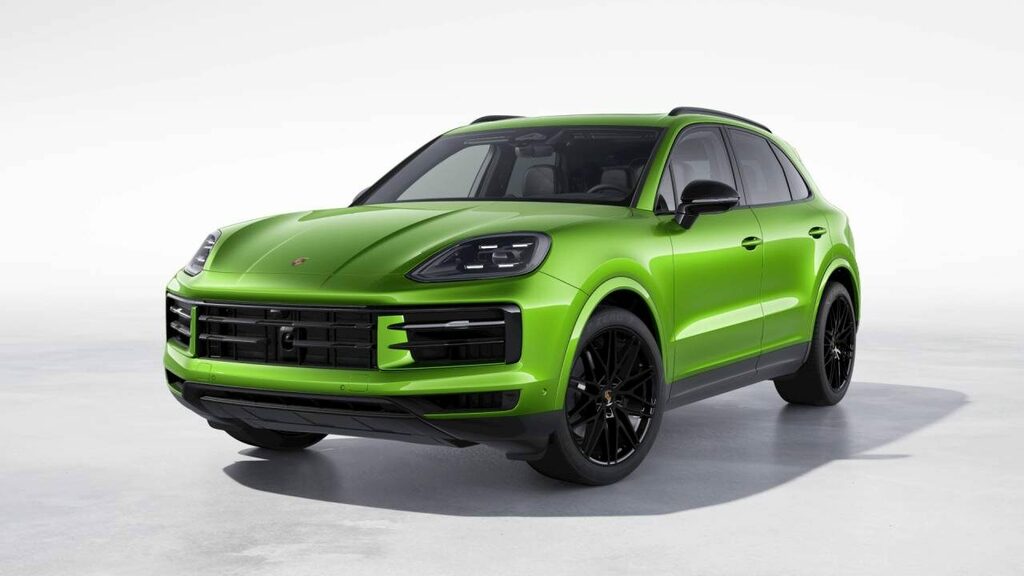 Porsche Cayenne Petrol Green
