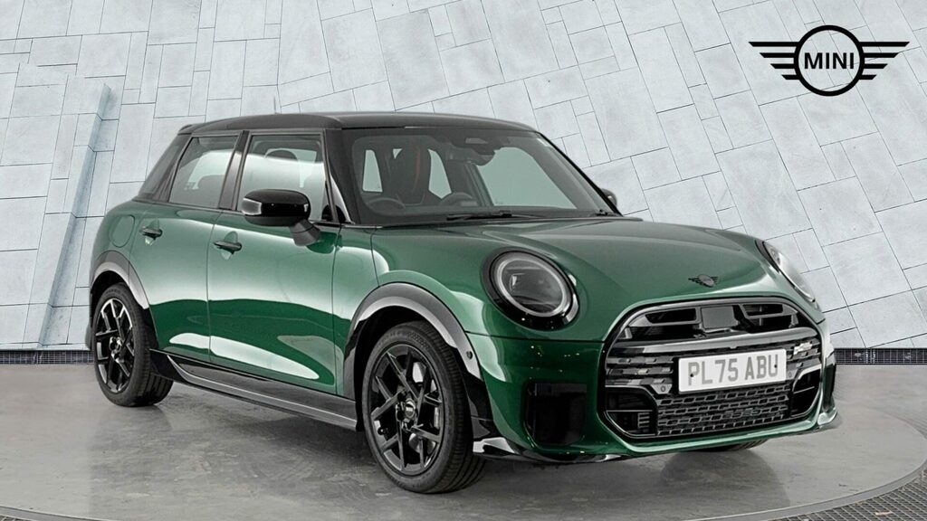 Mini Hatch Hatchback Green