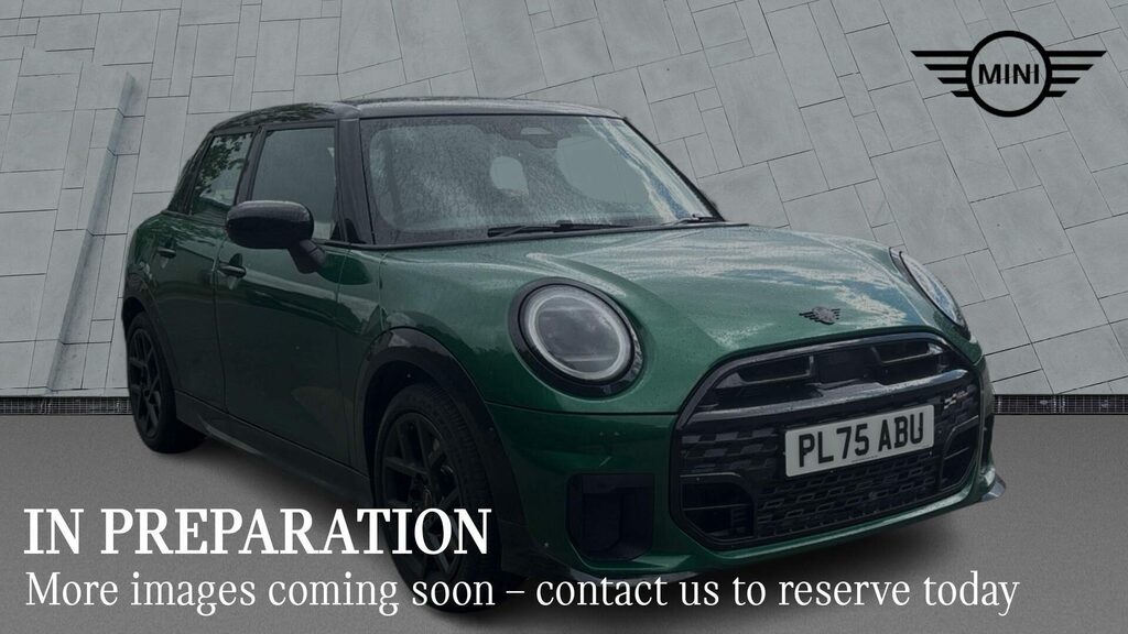 Mini Hatch Hatchback Green
