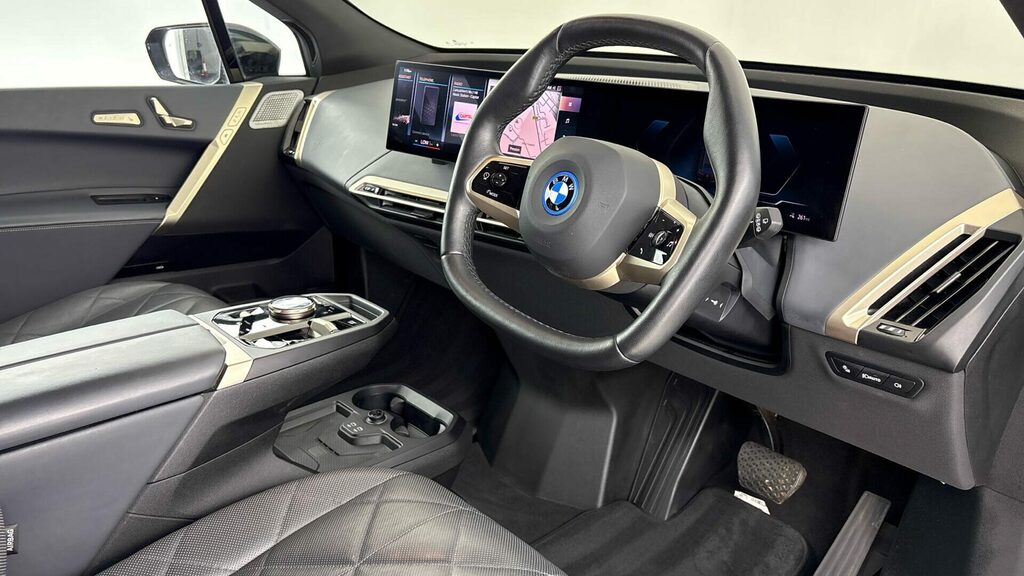 BMW iX Suv KR71NDN Blue #6