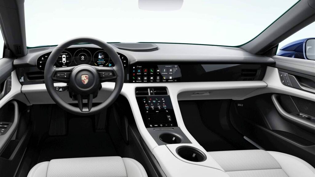Porsche Taycan Electric BA55JDC Blue #6