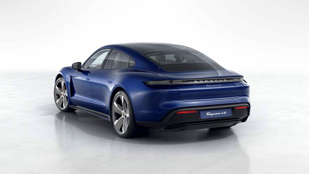 Porsche Taycan Electric BA55JDC Blue #3
