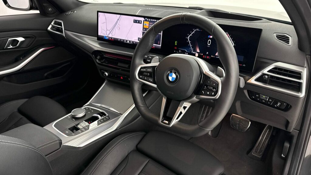 BMW 3 Series Saloon YH75SBY Grey #6