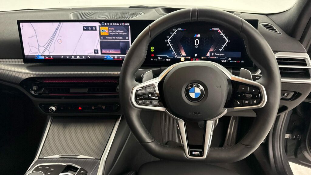 BMW 3 Series Saloon YH75SBY Grey #5