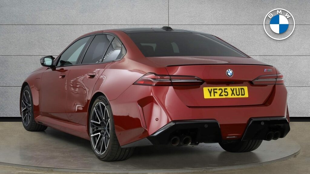 BMW M5 Saloon Red #2