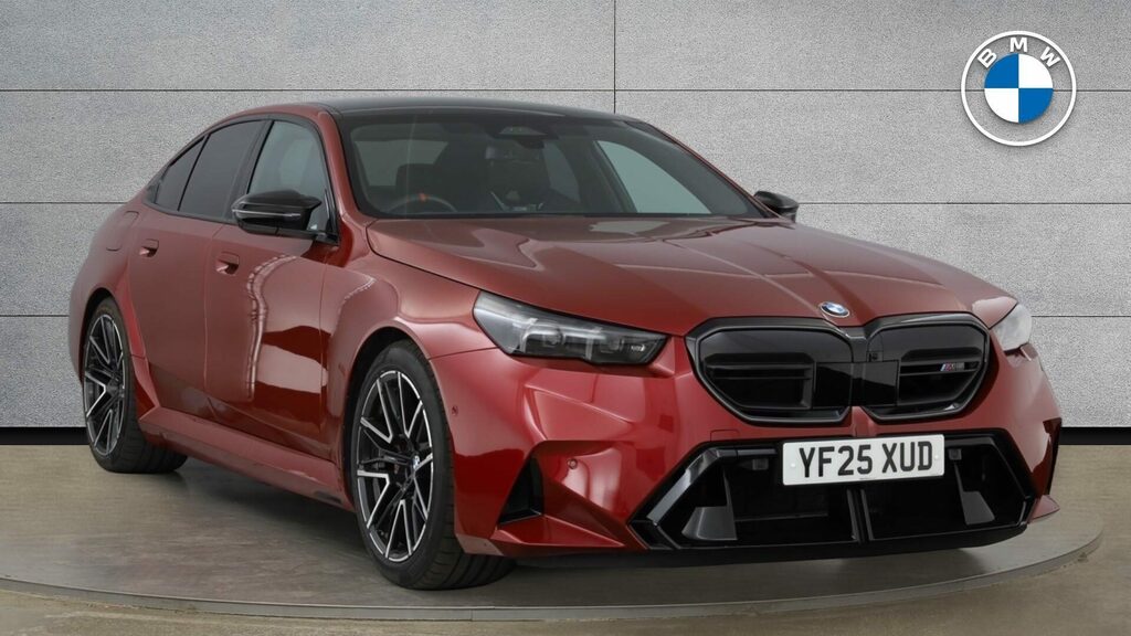 BMW M5 Saloon Red