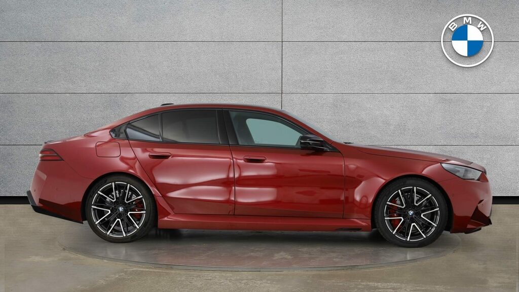 BMW M5 Saloon Red #3