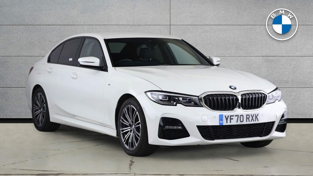 BMW 3 Series 318D M Sport White