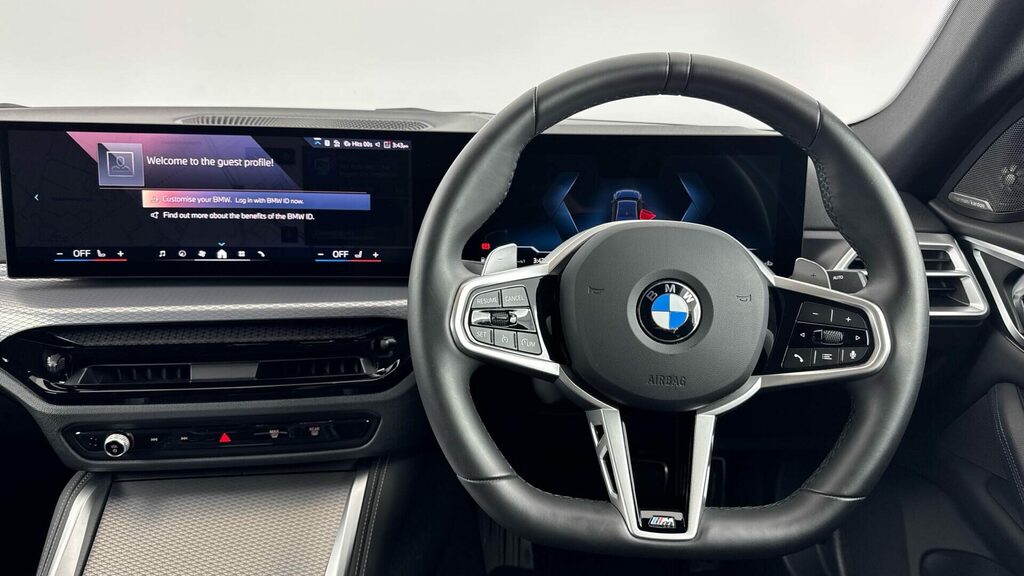 BMW 4 Series Coupe PE75YTG Blue #5