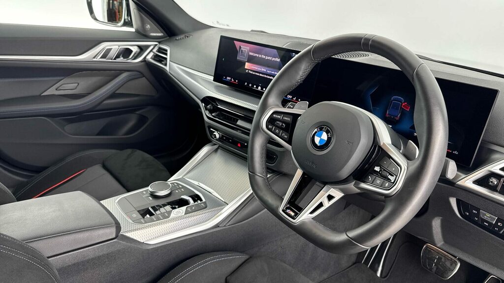 BMW 4 Series Coupe PE75YTG Blue #6