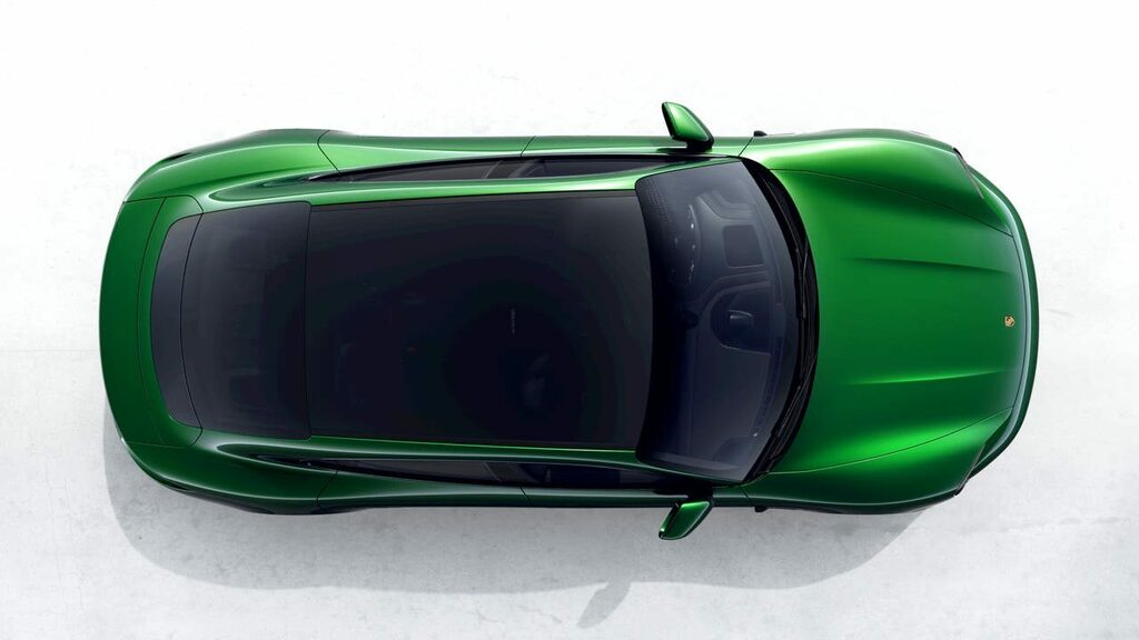 Porsche Taycan Electric Green #5