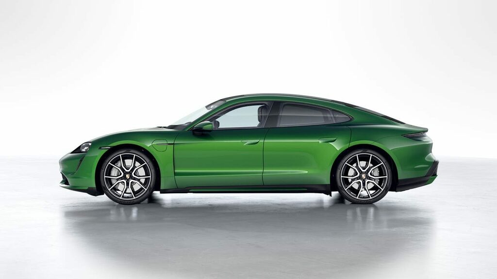 Porsche Taycan Electric Green #2