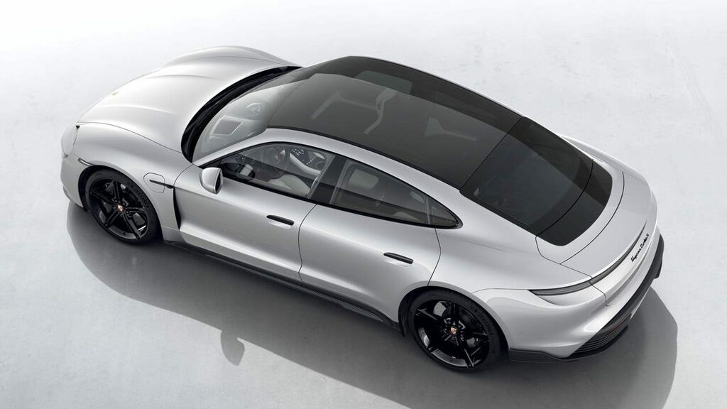 Porsche Taycan Electric Grey #4