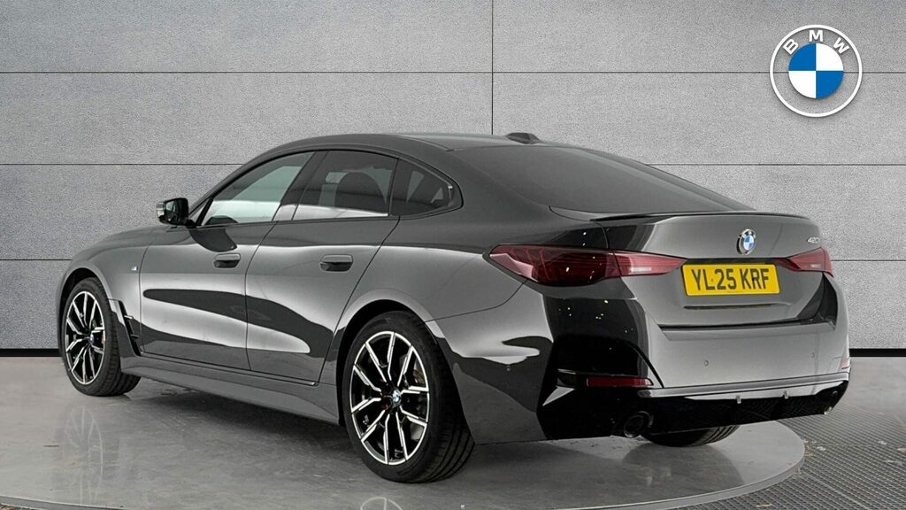 BMW 4 Series Coupe YL25KRF Grey #2