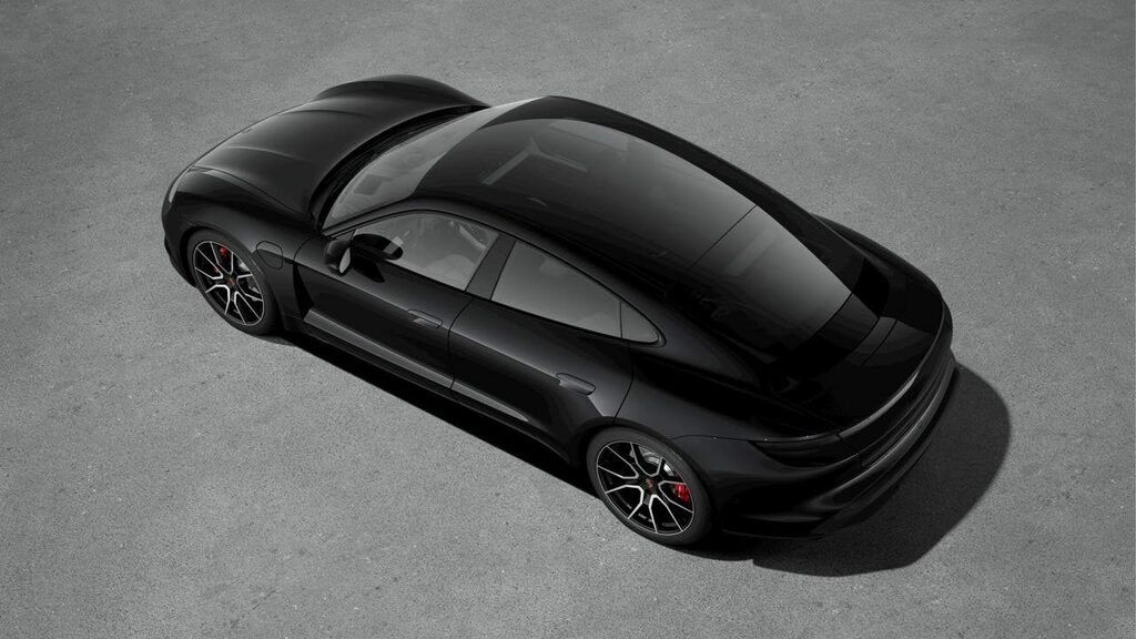 Porsche Taycan Electric Black #4
