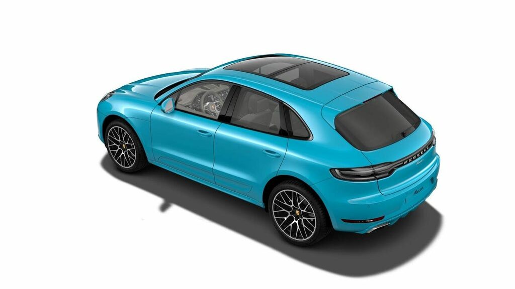 Porsche Macan Petrol Blue #4
