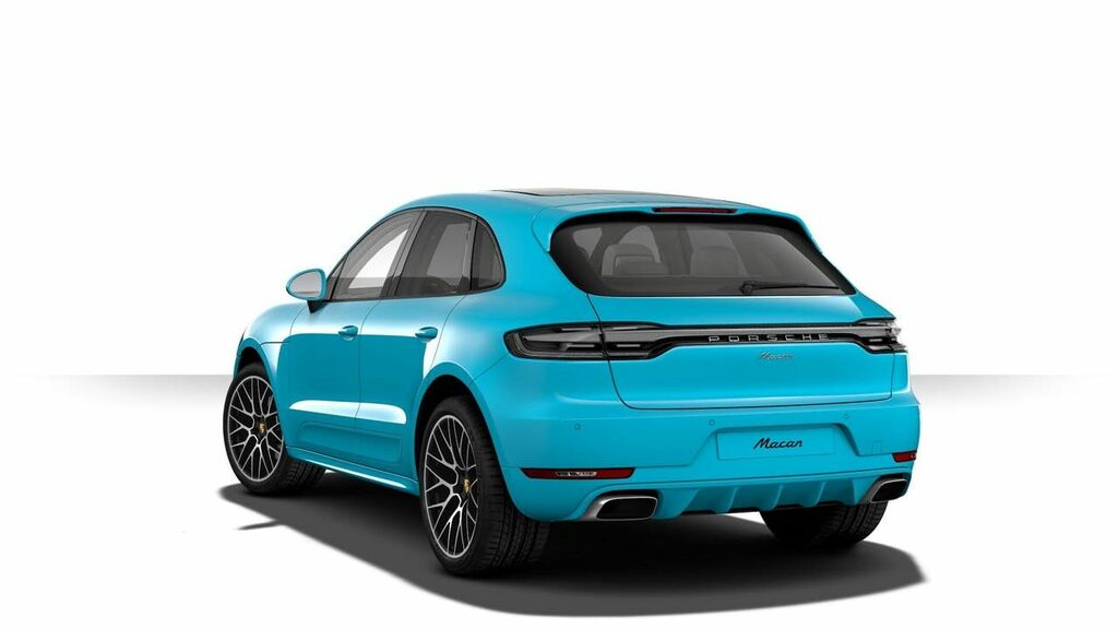 Porsche Macan Petrol Blue #3