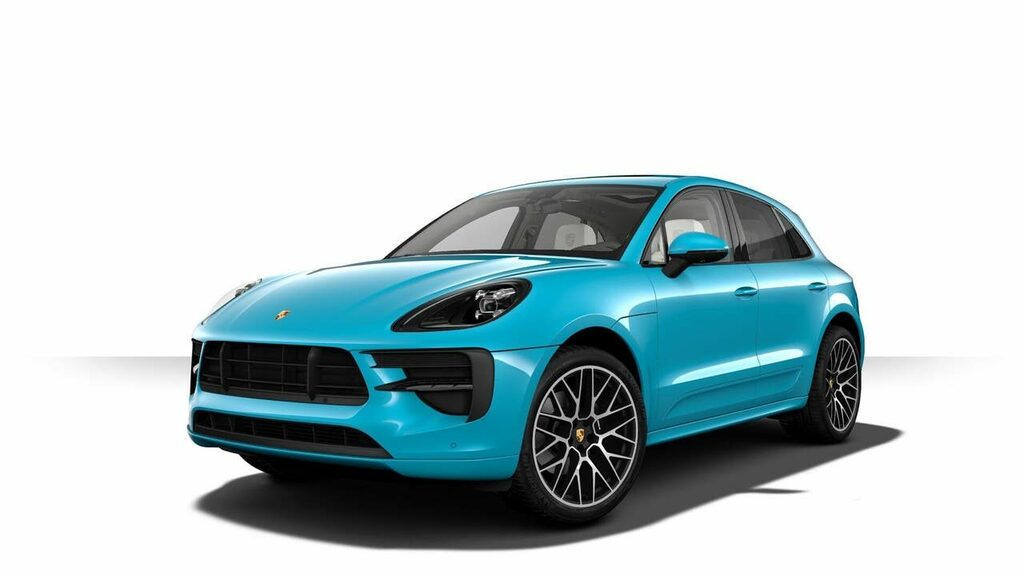 Porsche Macan Petrol Blue