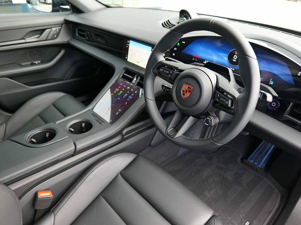Porsche Taycan Electric Grey #4