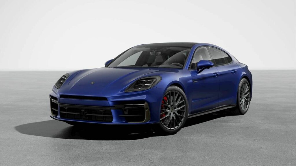 Porsche Panamera Hybrid Blue