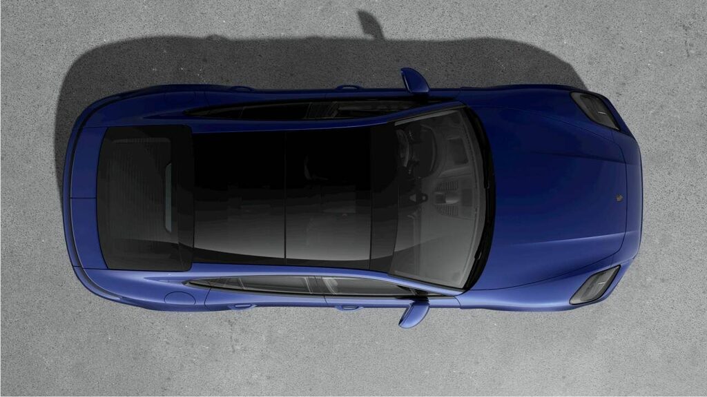 Porsche Panamera Hybrid Blue #4