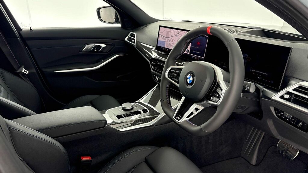 BMW 3 Series Saloon Black #6
