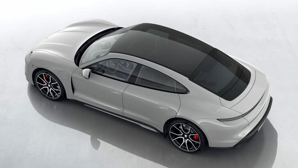 Porsche Taycan Electric Grey #4