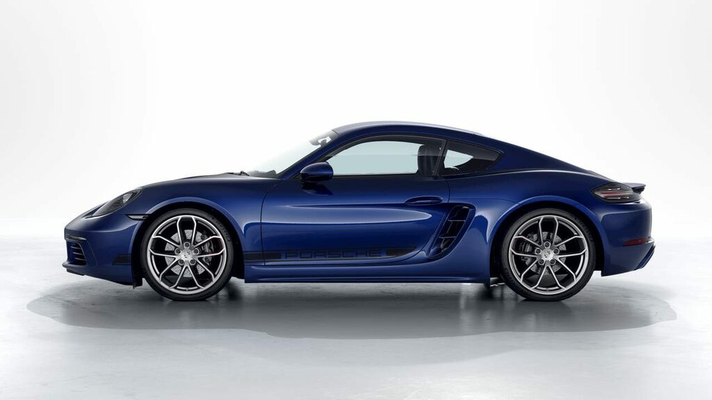 Porsche 718 Petrol Blue #2