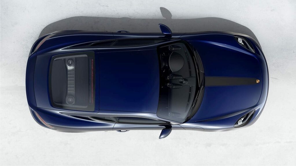 Porsche 718 Petrol Blue #5
