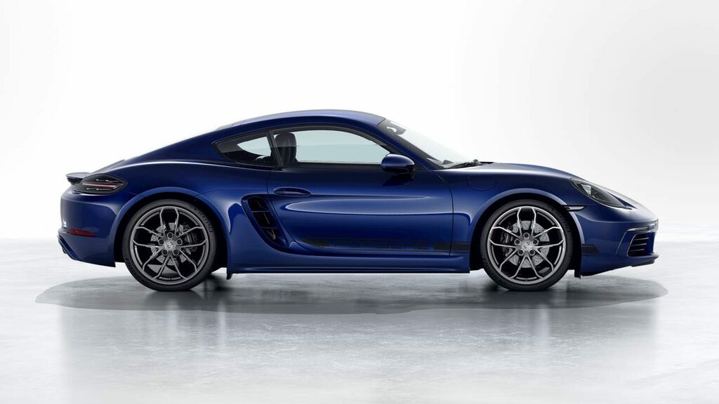 Porsche 718 Petrol Blue #6