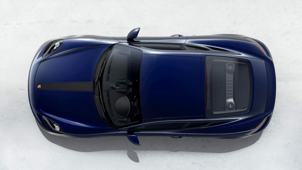 Porsche 718 Petrol Blue #4