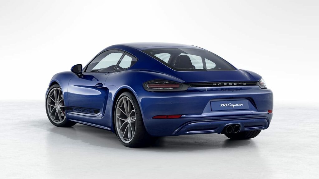 Porsche 718 Petrol Blue #3