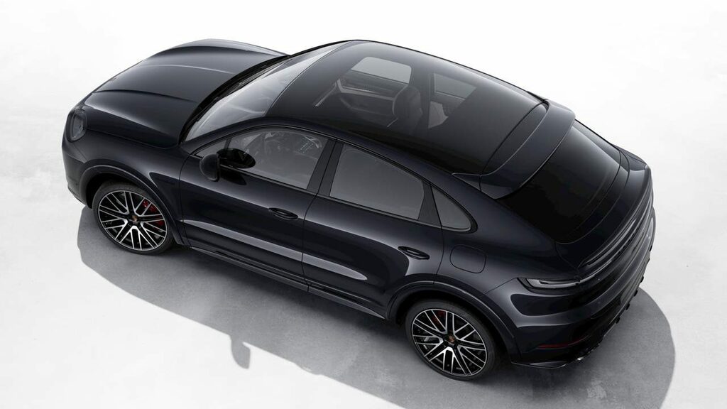Porsche Cayenne Hybrid Black #4