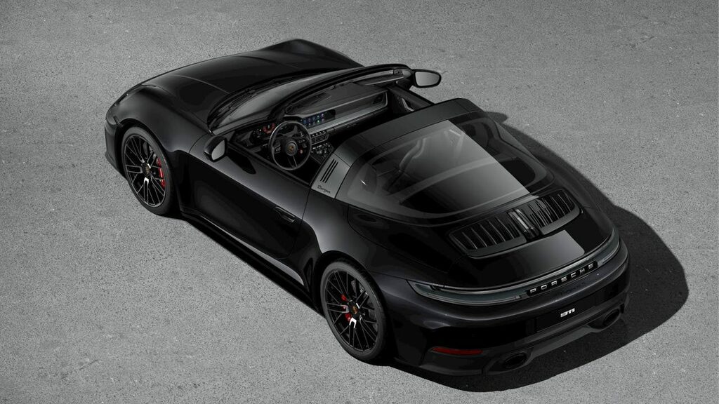 Porsche 911 Petrol Black #4
