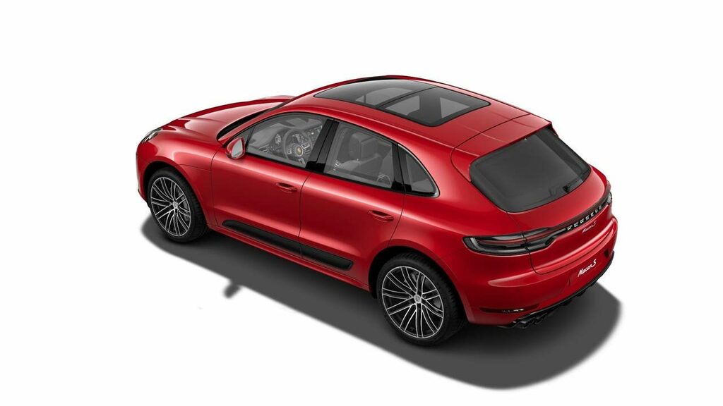 Porsche Macan Petrol Red #4