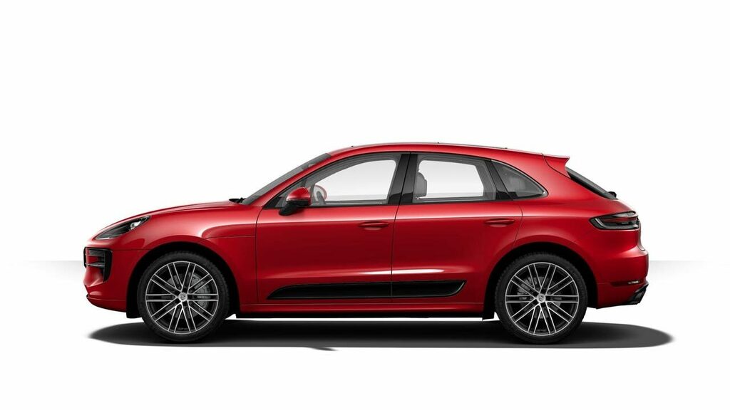 Porsche Macan Petrol Red #2