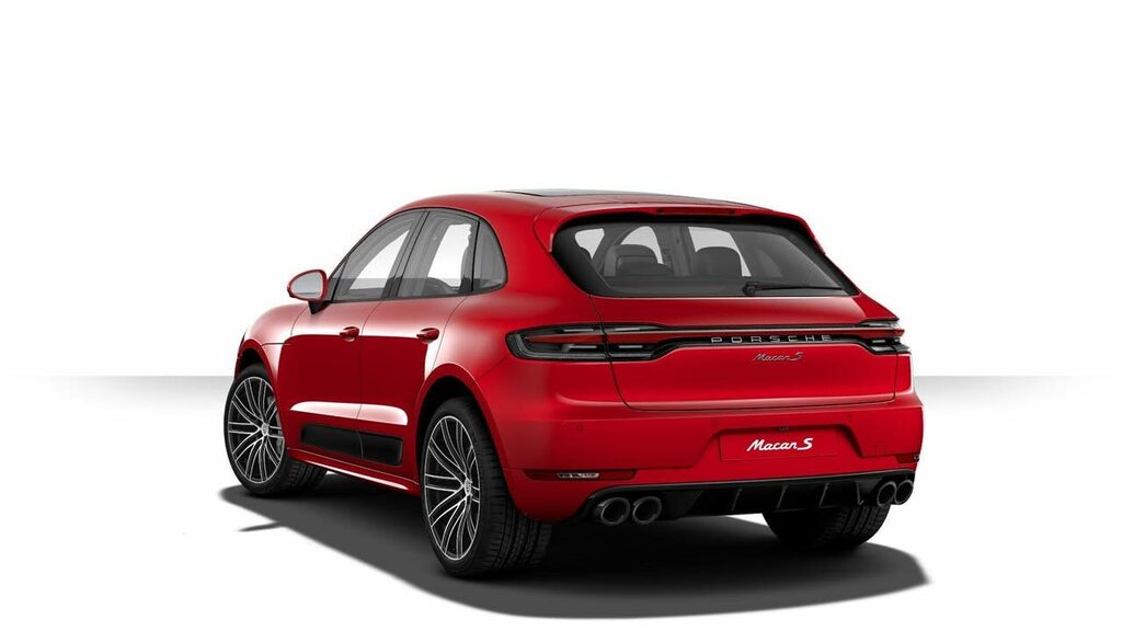 Porsche Macan Petrol Red #3