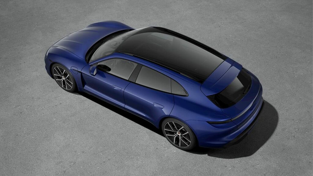 Porsche Taycan Electric Blue #4