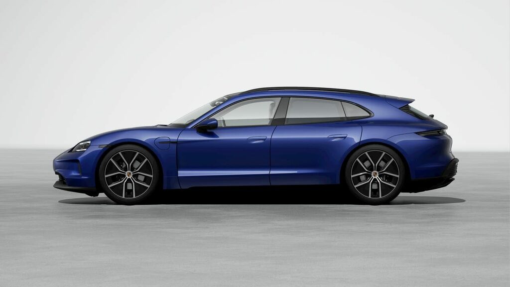 Porsche Taycan Electric Blue #2