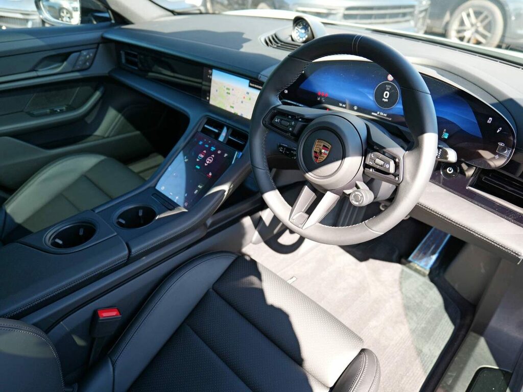 Porsche Taycan Electric Green #4